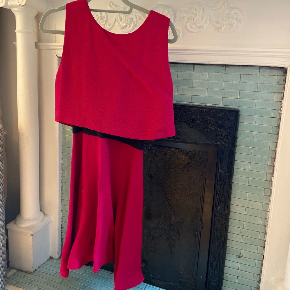 Maje faux 2-piece dress